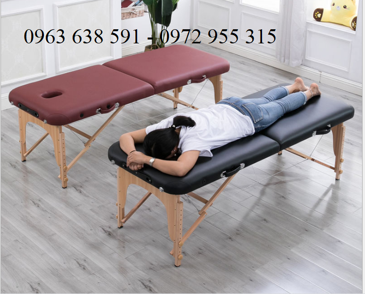 Giường massage trị liệu gấp gọn