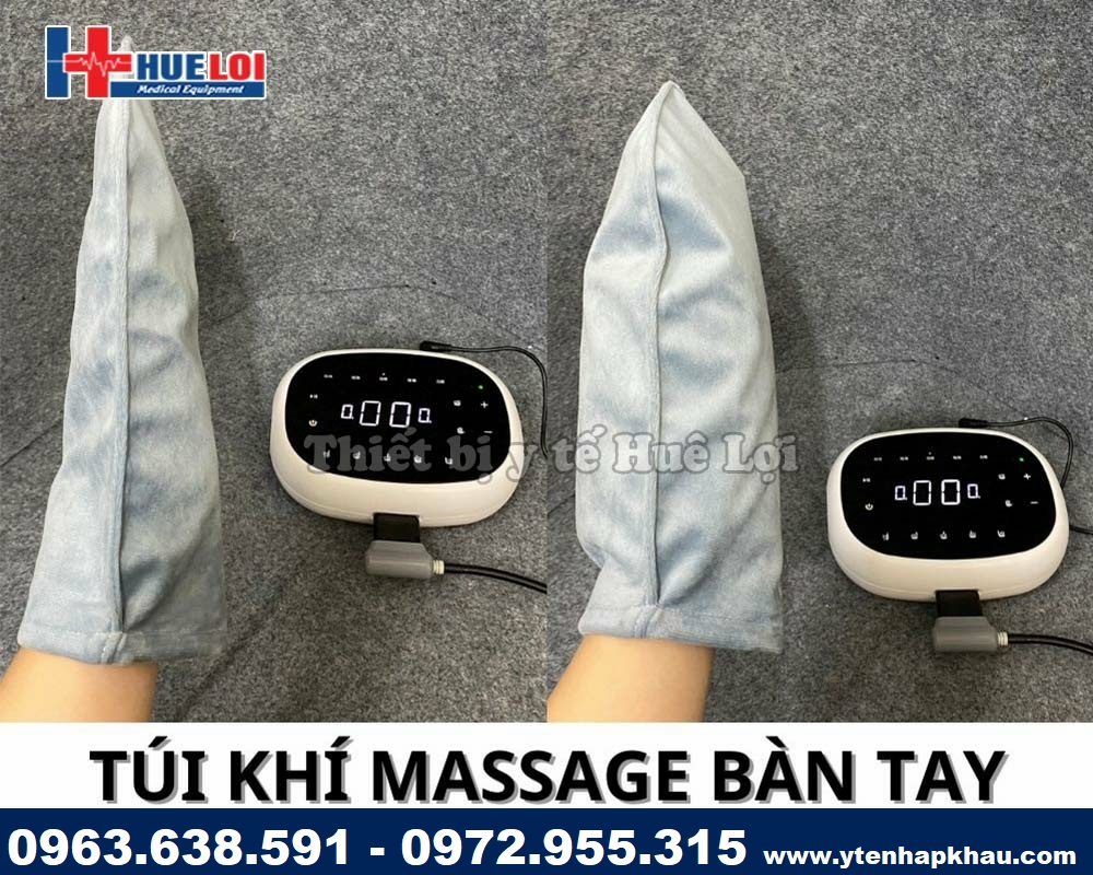 Túi khí massage bàn tay